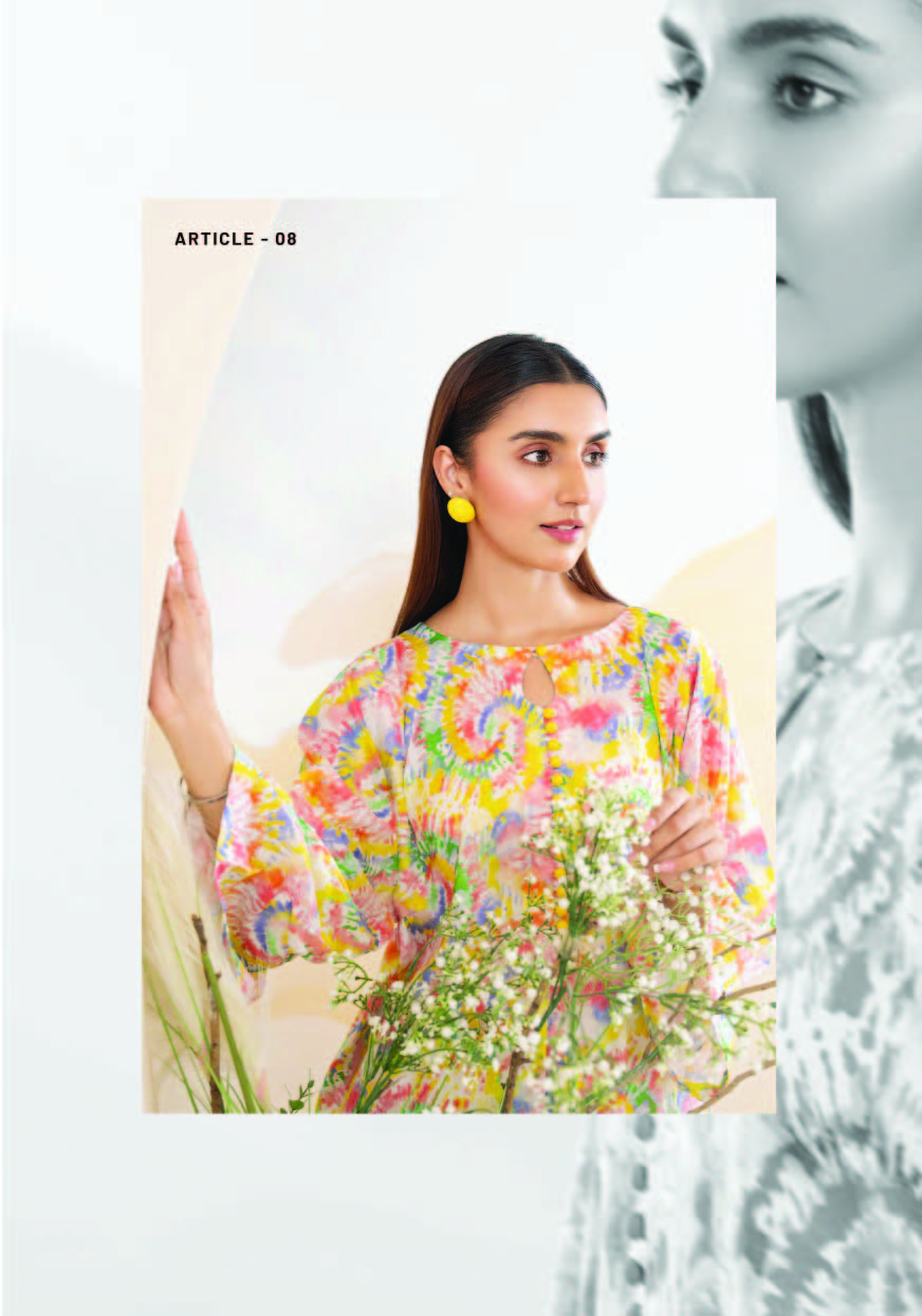 Abstract Printed Summer Wear 2025